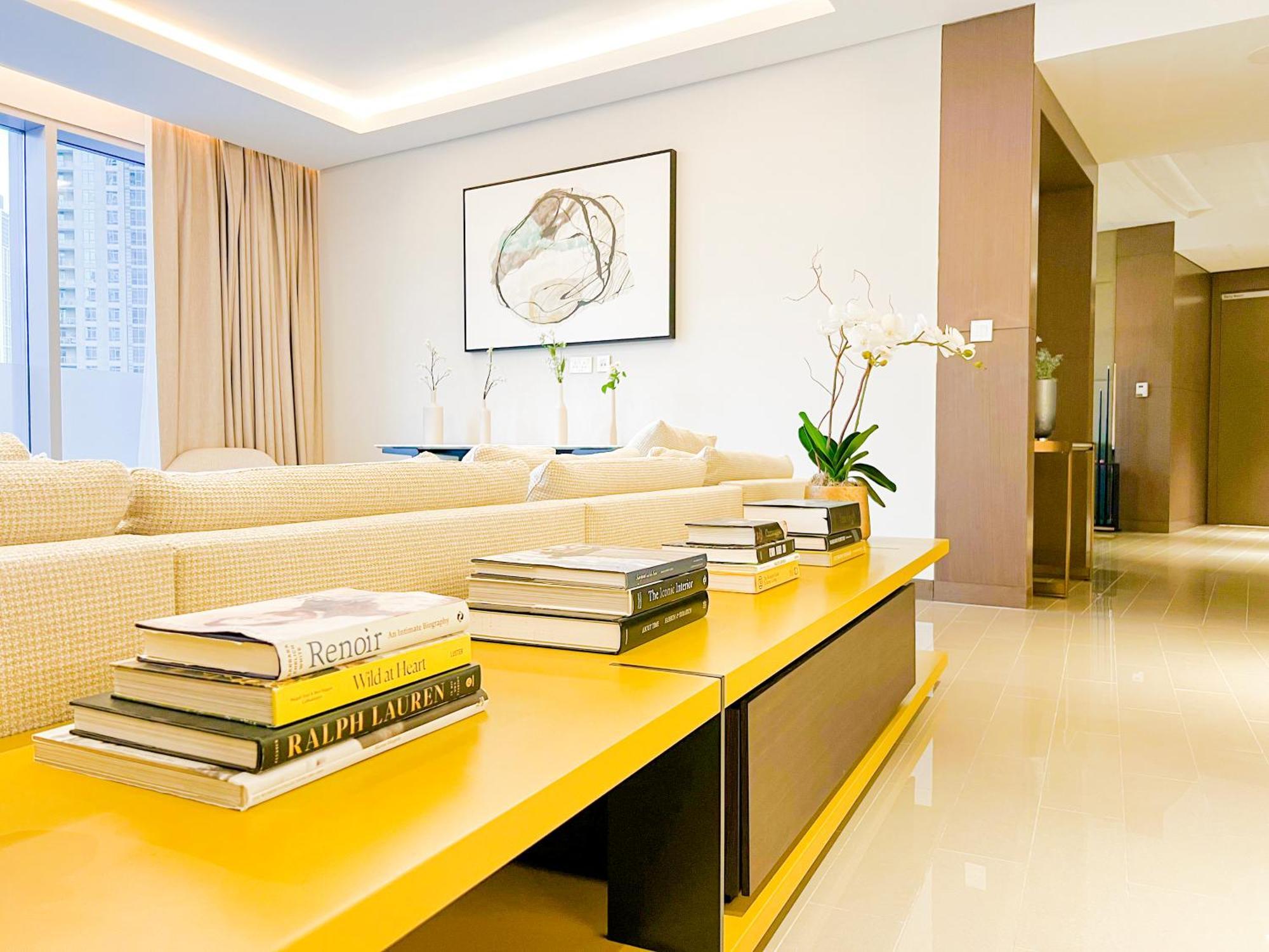 Downtown Luxury - Stunning Burj Khalifa & Sea View - 5 Minutes Walk To Dubai Mall מראה חיצוני תמונה